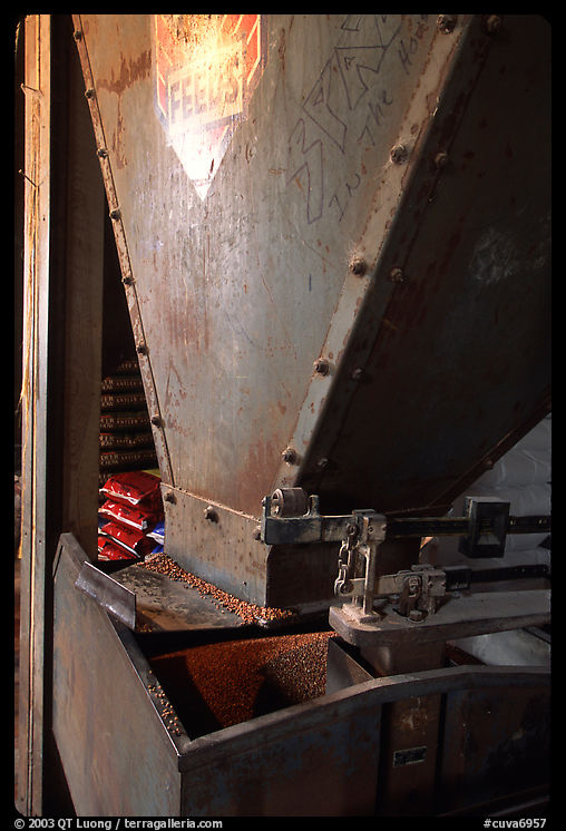 Grain distributor in Wilson feed mill. Cuyahoga Valley National Park
