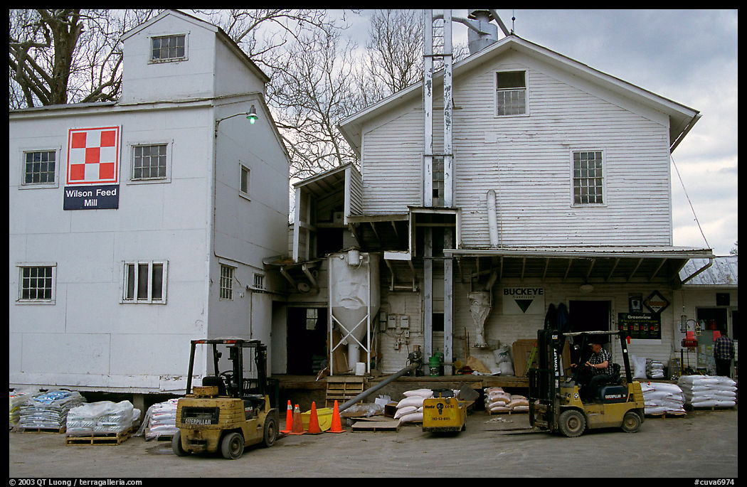 Wilson Feed  Mill. Cuyahoga Valley National Park, Ohio, USA.