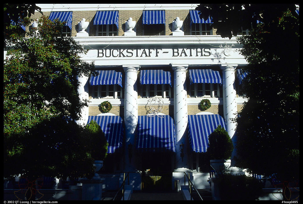 Buckstaff Bathhouse. Hot Springs  National Park, Arkansas, USA.