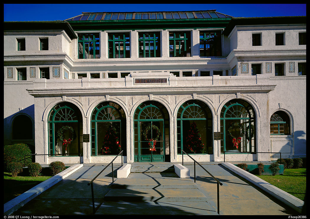 Maurice bathhouse. Hot Springs  National Park, Arkansas, USA.