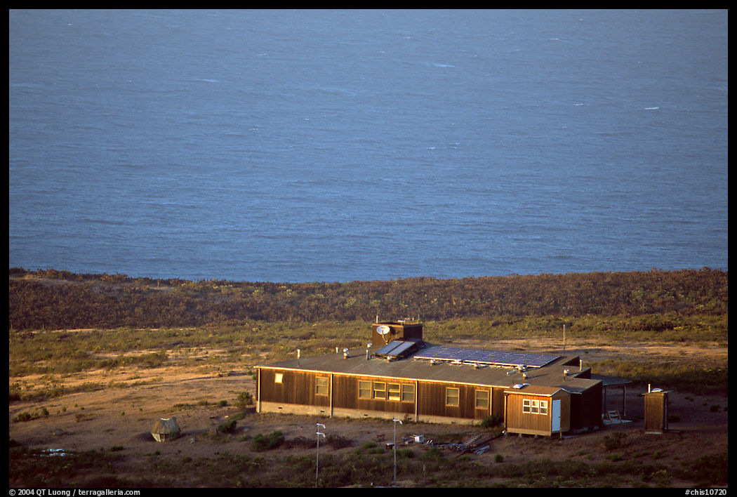 Ranger station, San Miguel Island. Channel Islands National Park, California, USA.