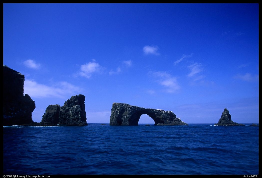 Arch Rock, East Anacapa. Channel Islands National Park, California, USA.