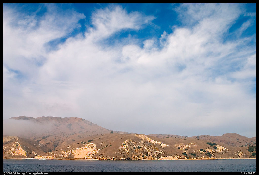 South shore of Santa Cruz Island. Channel Islands National Park