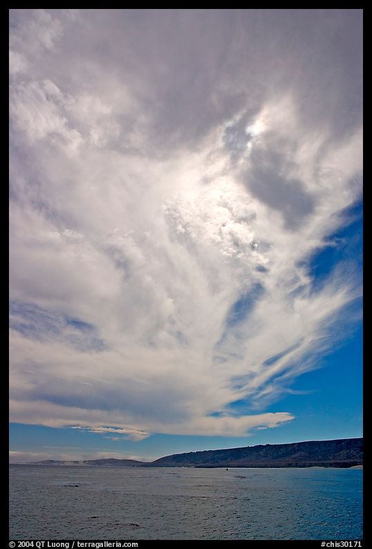 Clouds and Santa Rosa Island. Channel Islands National Park