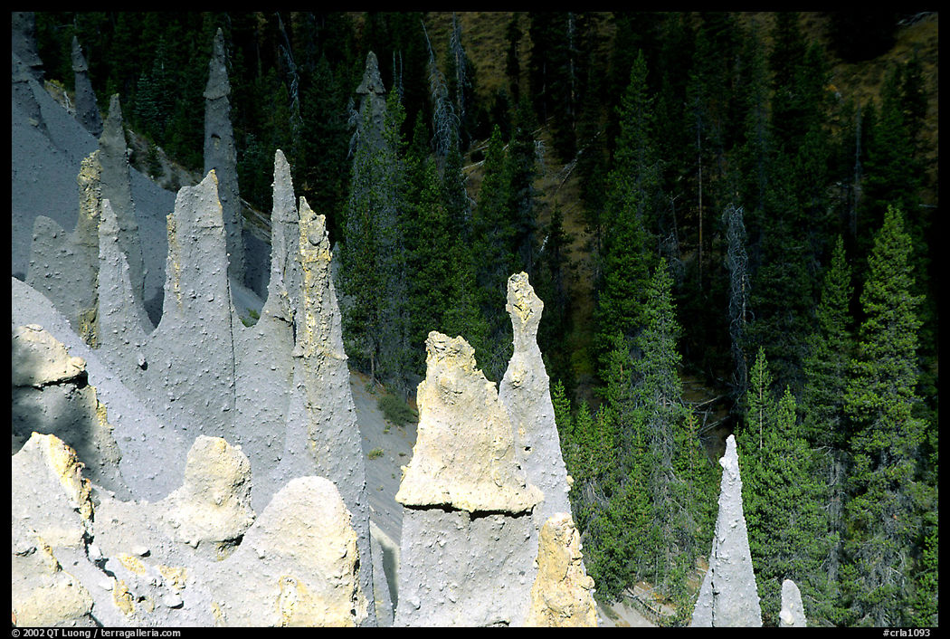 Pinnacles. Crater Lake National Park, Oregon, USA.