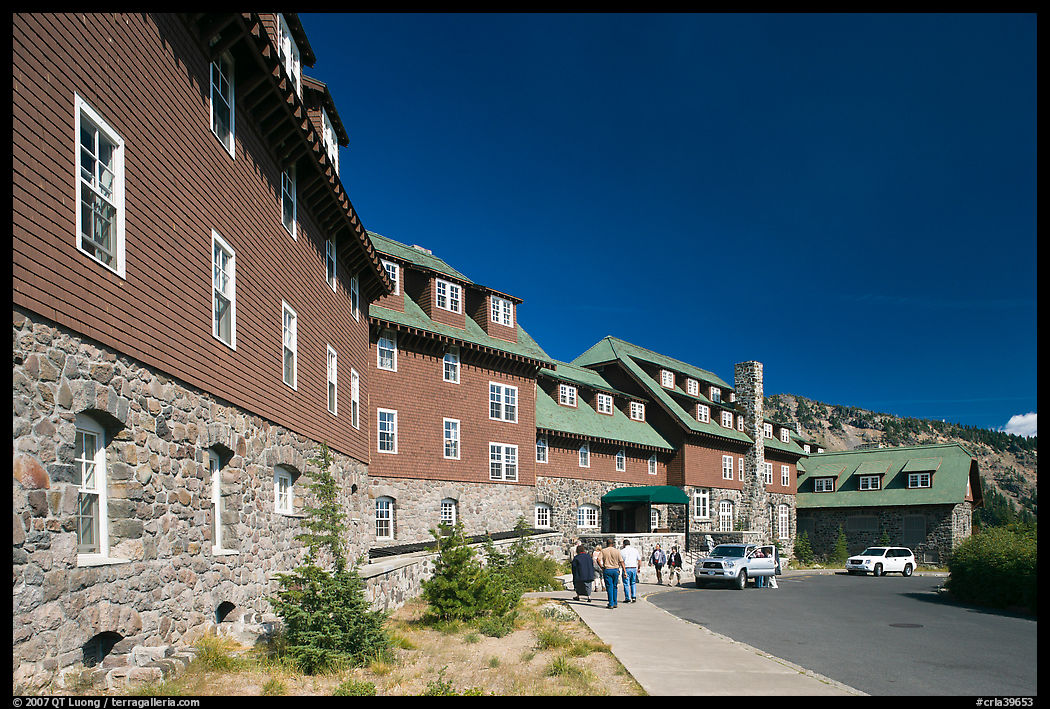 Crater Lake Lodge. Crater Lake National Park, Oregon, USA.