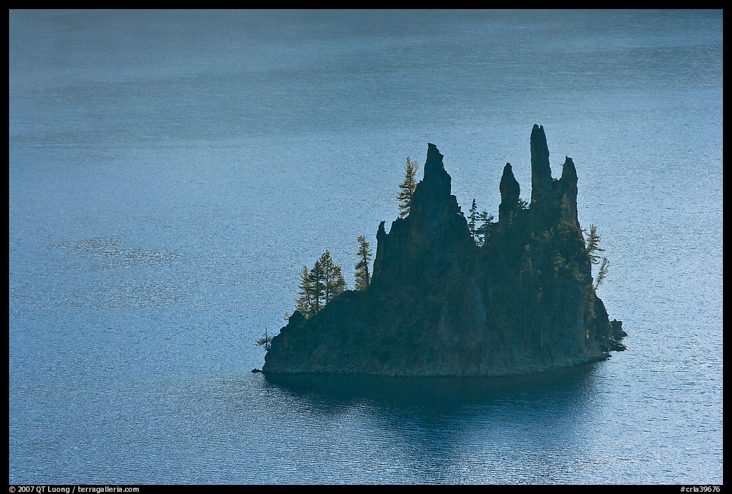 Phantom Ship. Crater Lake National Park, Oregon, USA.