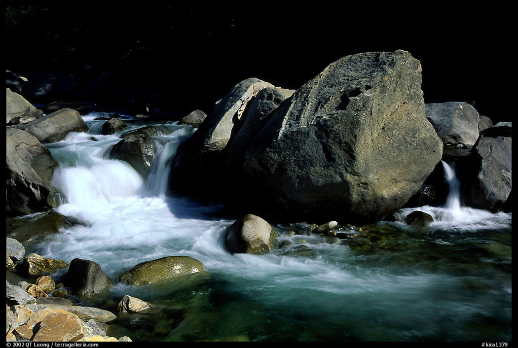 South Fork of  Kings River. Kings Canyon  National Park