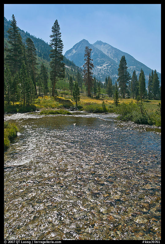 Middle Fork of  Kings River, Le Conte Canyon. Kings Canyon  National Park, California, USA.