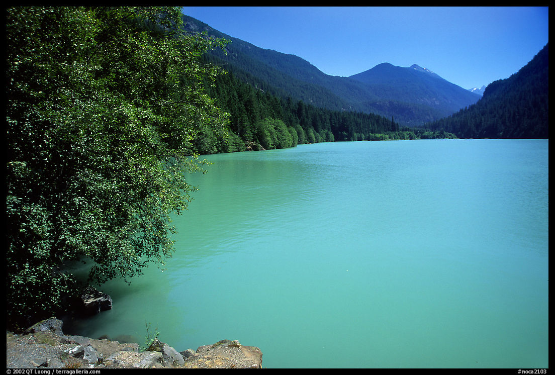 Diablo Lake. North Cascades National Park, Washington, USA.