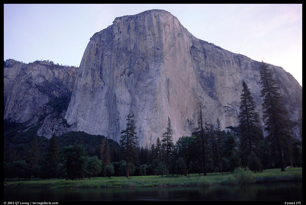 El Capitan, dawn. Yosemite National Park, California, USA.