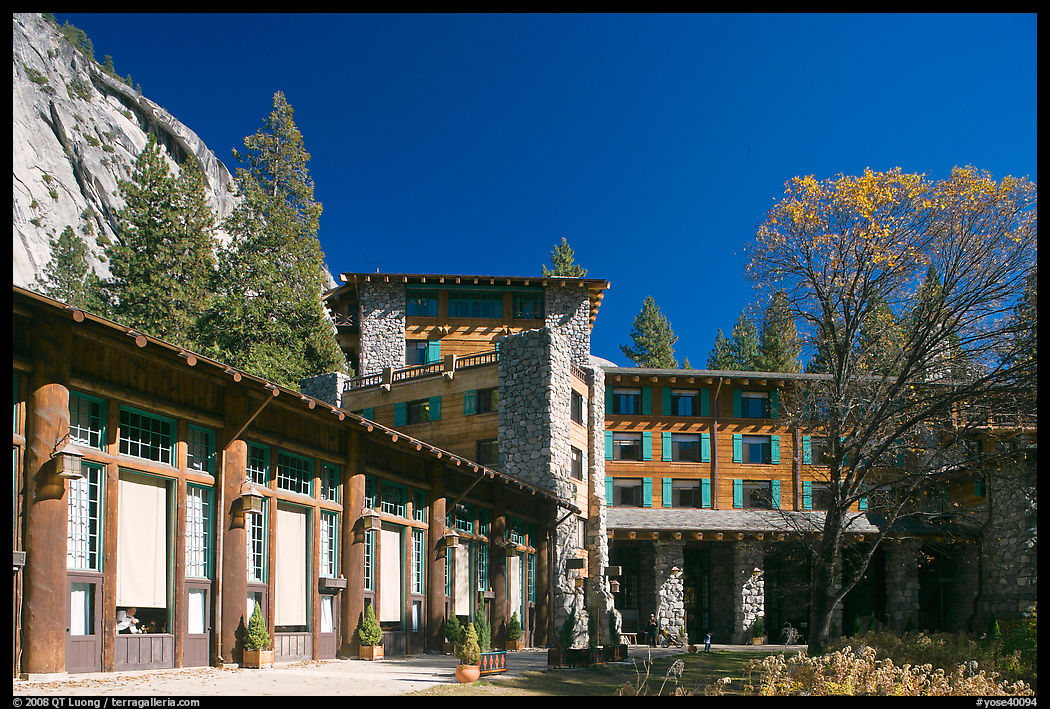 Ahwahnee lodge. Yosemite National Park