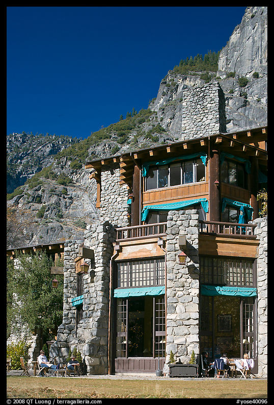 Ahwahnee hotel. Yosemite National Park