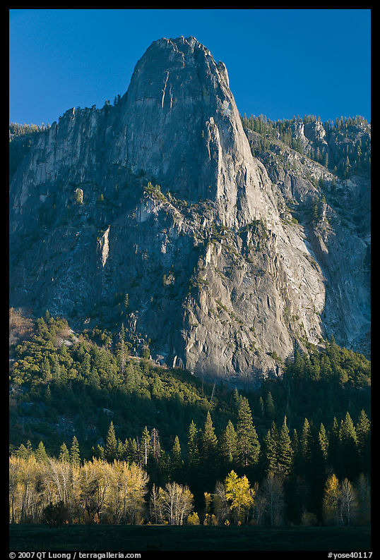 Sentinel Rock, late afternoon. Yosemite National Park, California, USA.