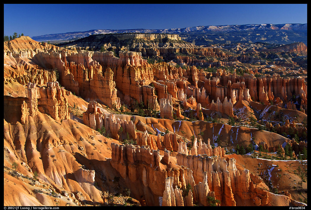 Queen's Garden from Sunset Point, morning. Bryce Canyon National Park, Utah, USA.