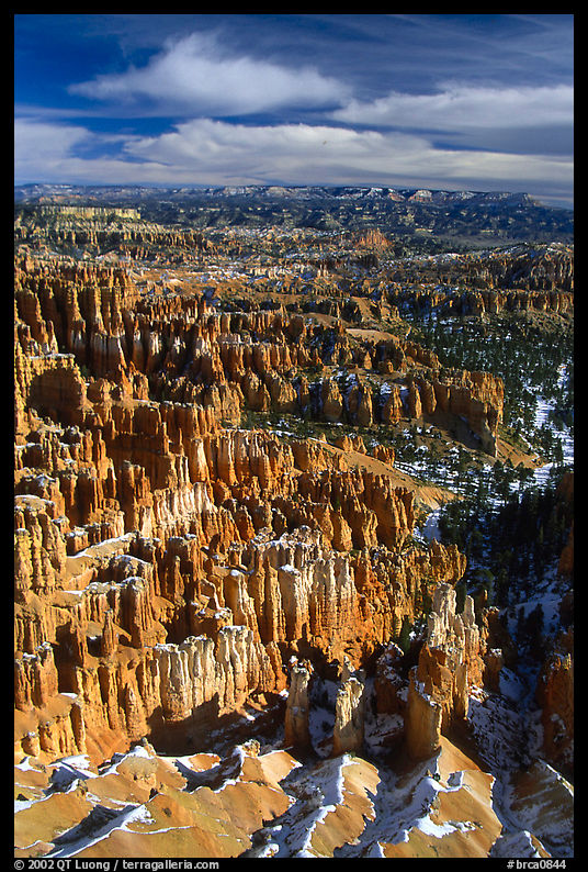 Silent City in Bryce Amphitheater from Bryce Point, morning. Bryce Canyon National Park