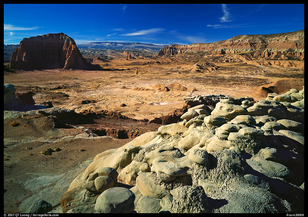 Lower South Desert. Capitol Reef National Park, Utah, USA.