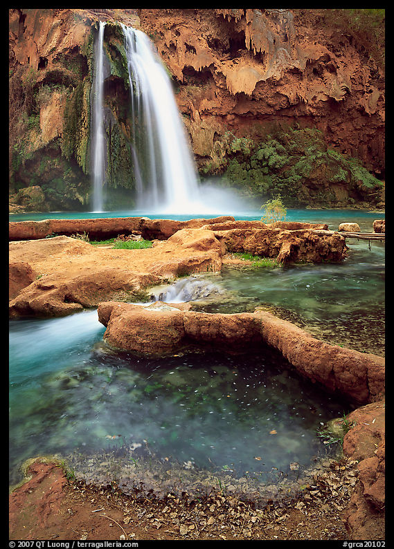 Havasu Canyon near Hualapai Hilltop. Grand Canyon  National Park, Arizona, USA.