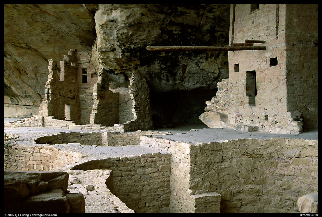 Long bean in Balcony House. Mesa Verde National Park