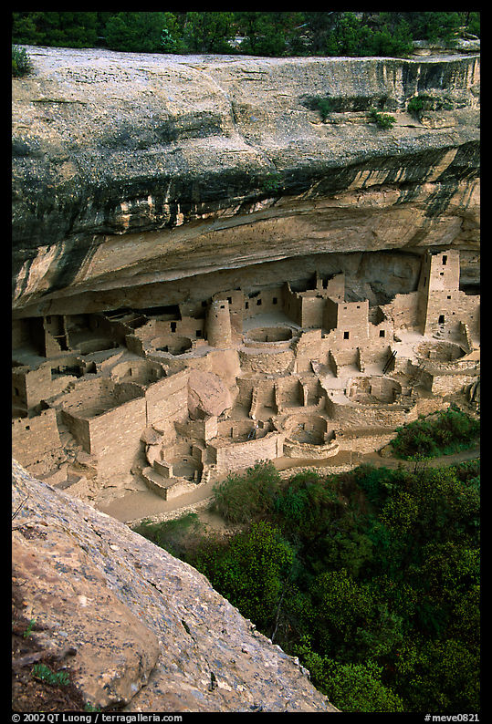 Cliff Palace, late afternoon. Mesa Verde National Park