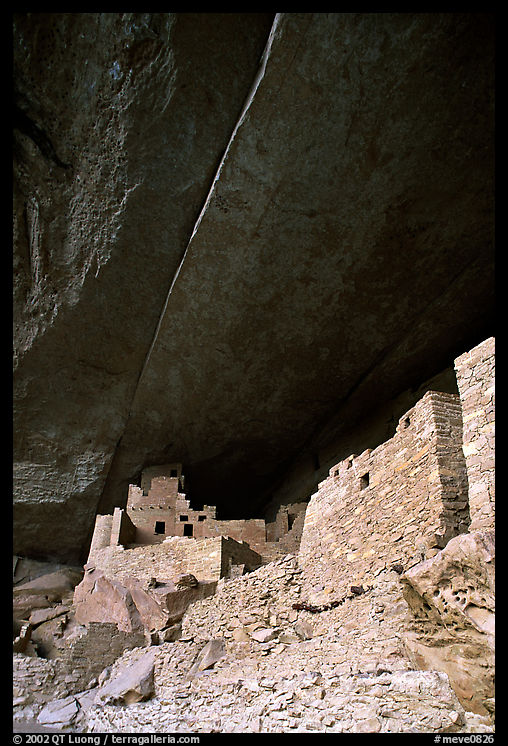 Round tower in Cliff Palace. Mesa Verde National Park