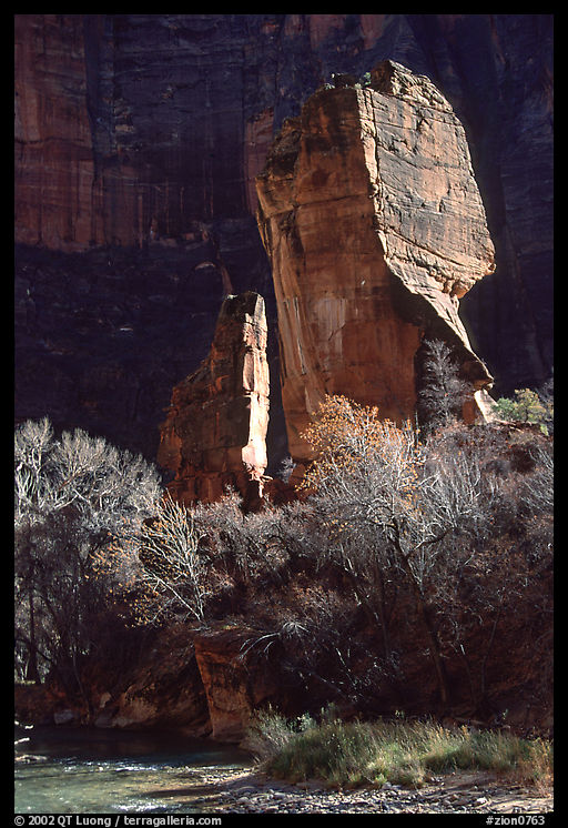 The Pulpit, Zion Canyon. Zion National Park, Utah, USA.