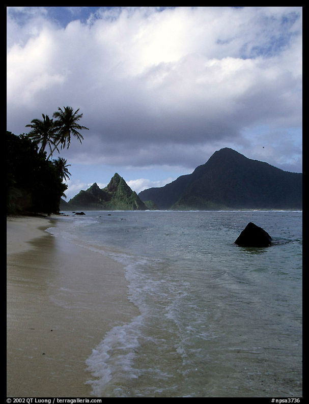 South Beach, Ofu Island. National Park of American Samoa