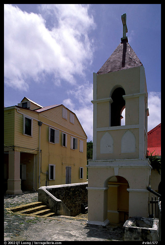Moravian church. Virgin Islands National Park