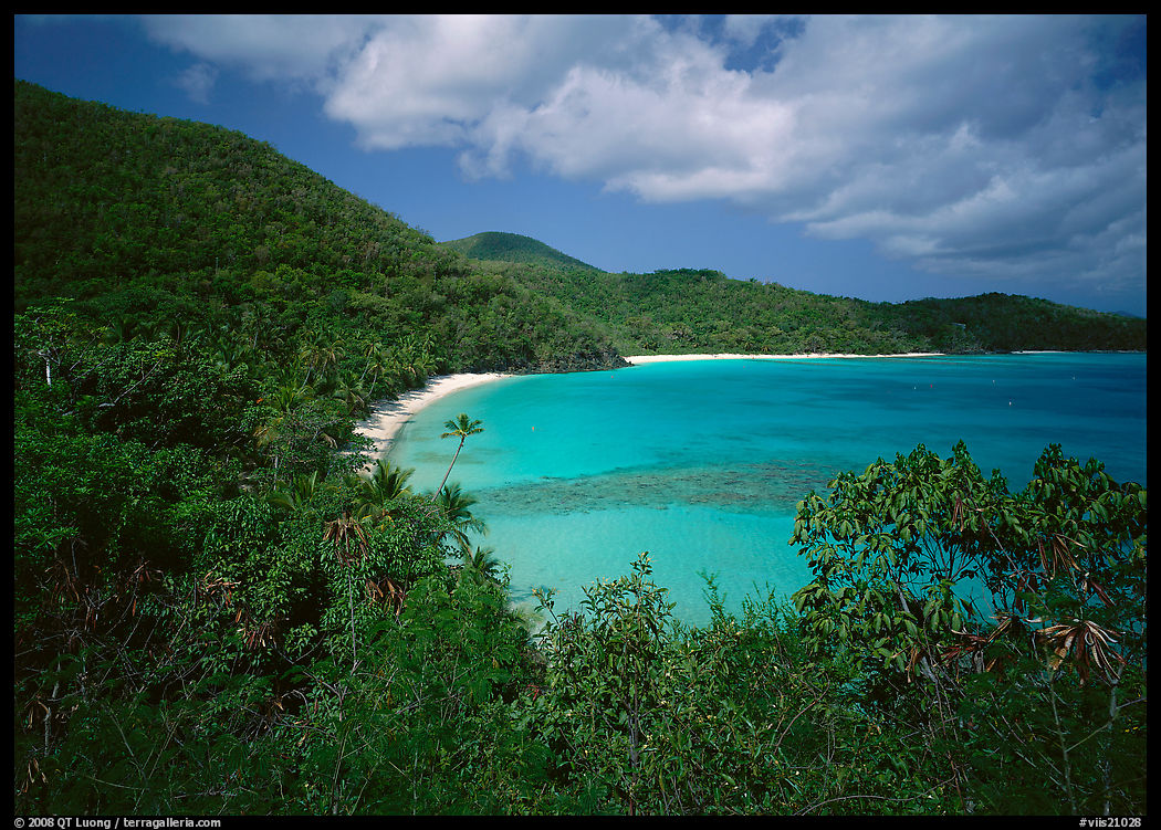Hawksnest Bay. Virgin Islands National Park, US Virgin Islands.