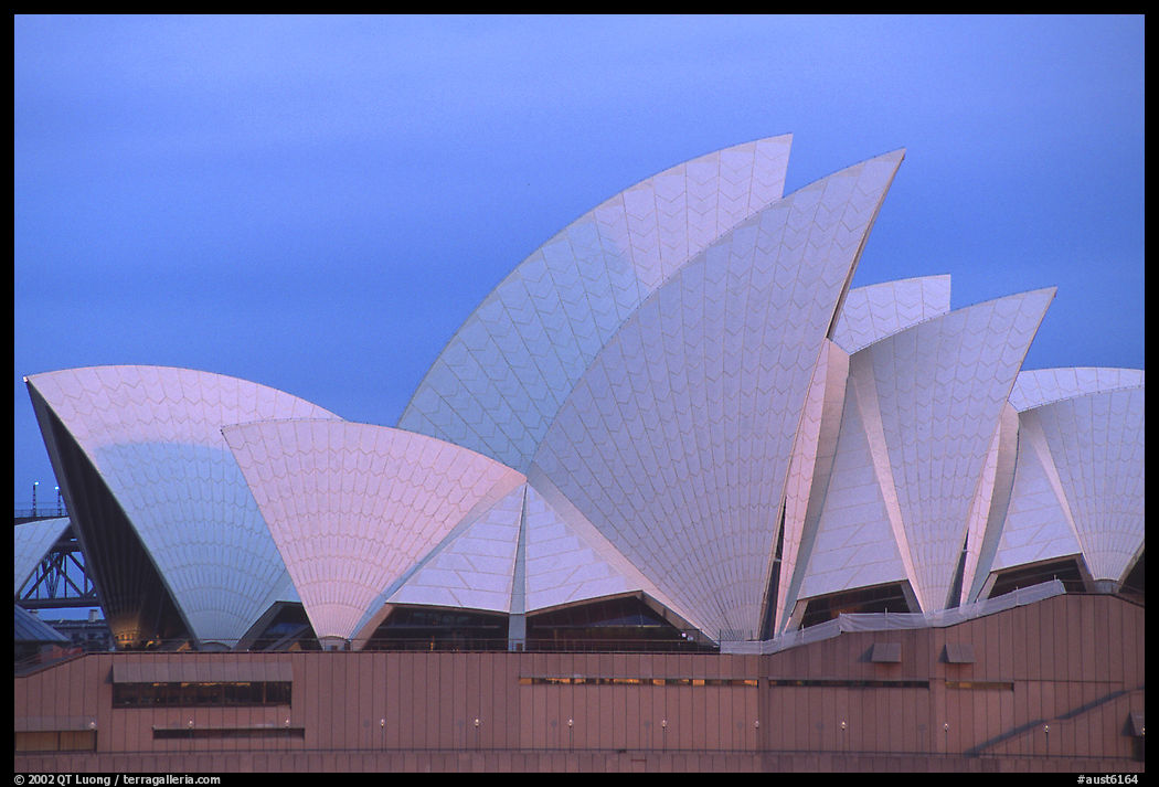 Roof of the Opera house. Sydney, New South Wales, Australia