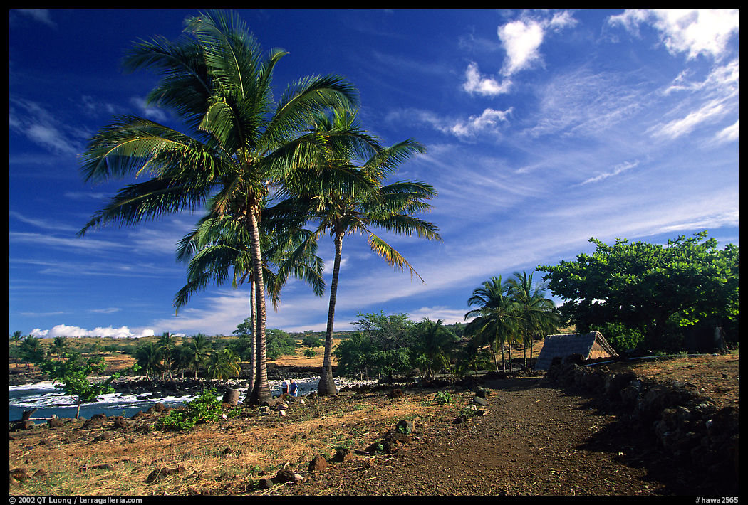 Lapakahi historical park. Big Island, Hawaii, USA