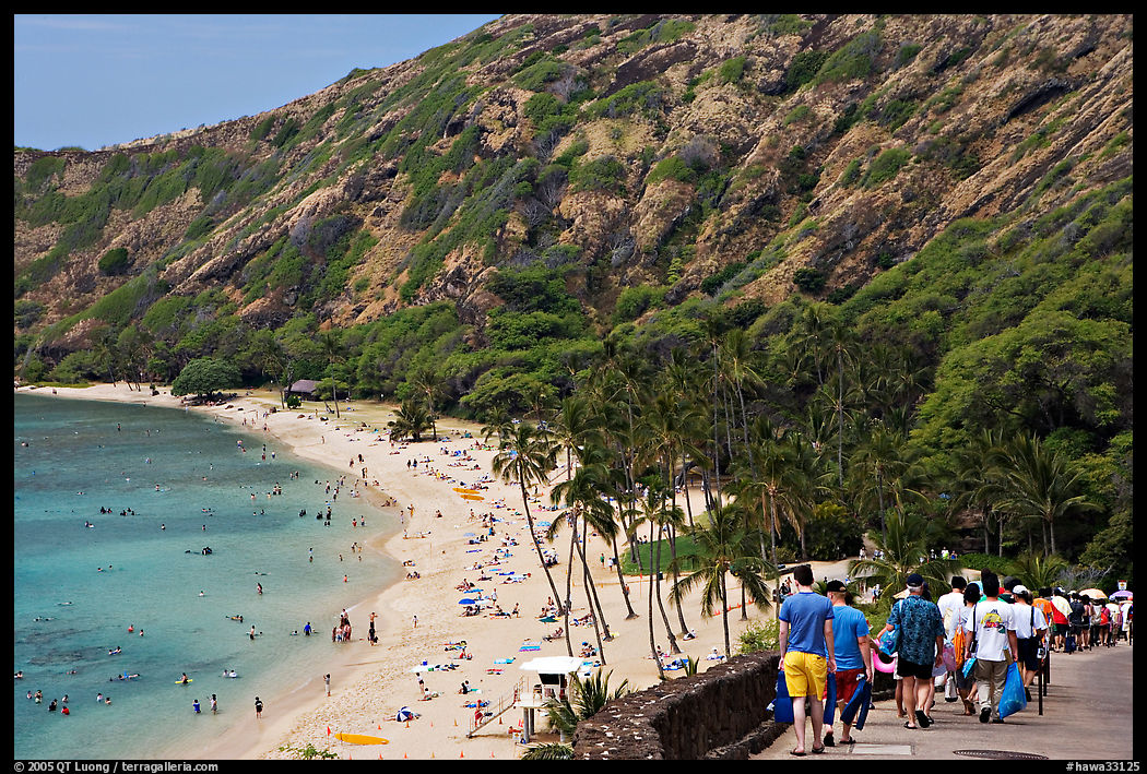 Hanauma Bay beach. Oahu island, Hawaii, USA