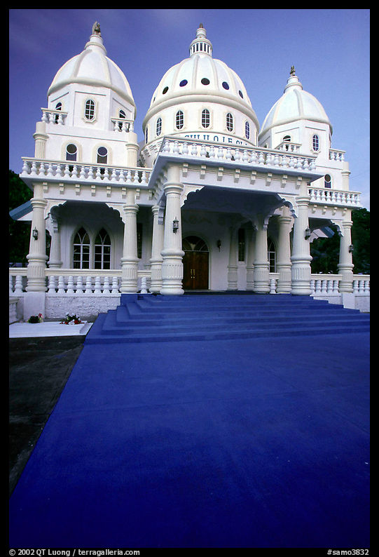 Church near Leone. Tutuila, American Samoa
