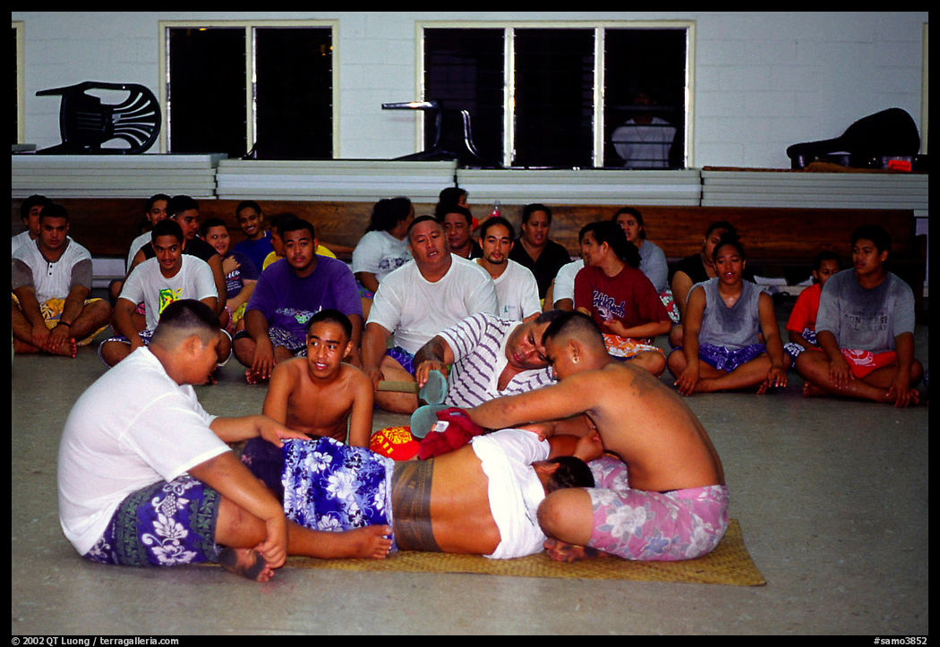 Ava ceremony, Aua. Tutuila, American Samoa