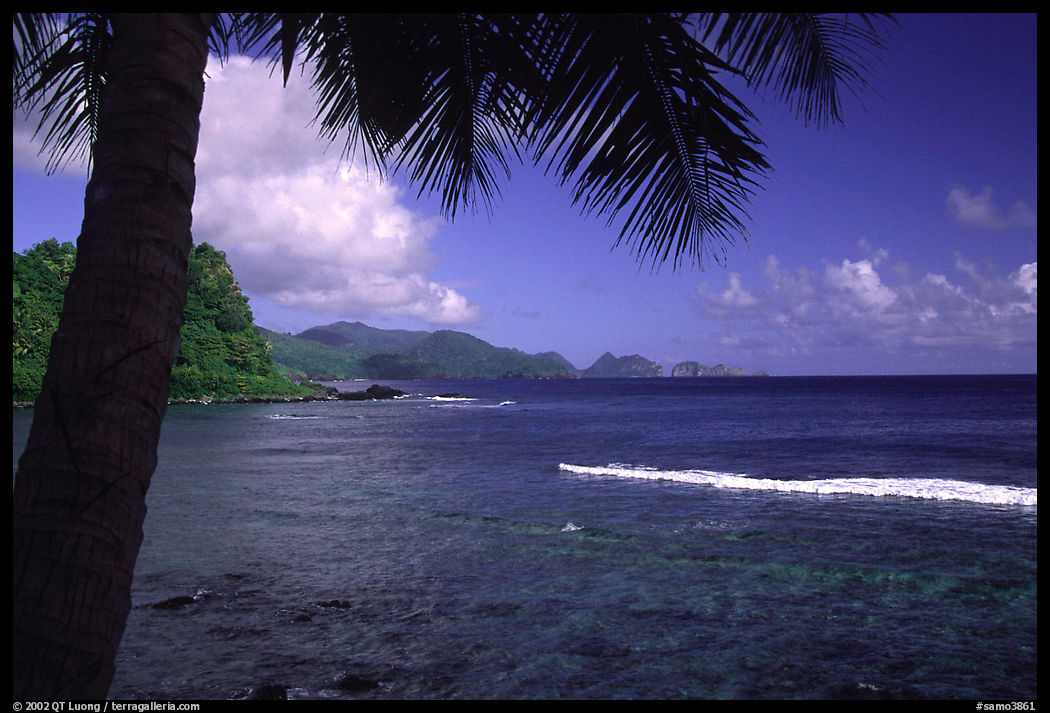 Coast from Onena. Tutuila, American Samoa