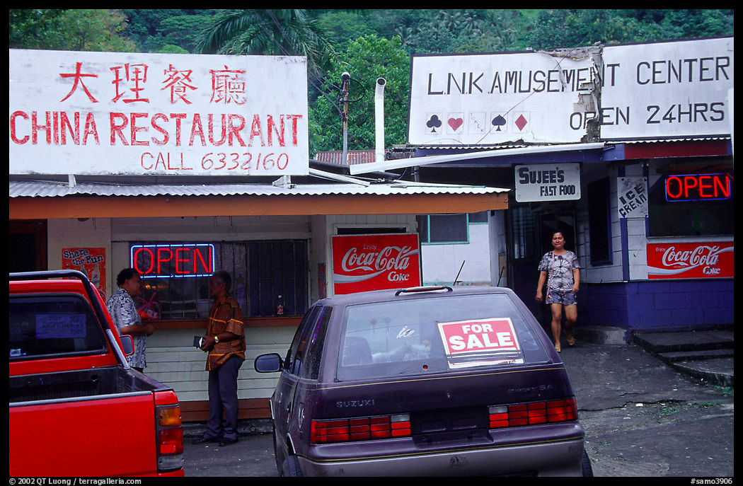 Downtown Fagatogo. Pago Pago, Tutuila, American Samoa