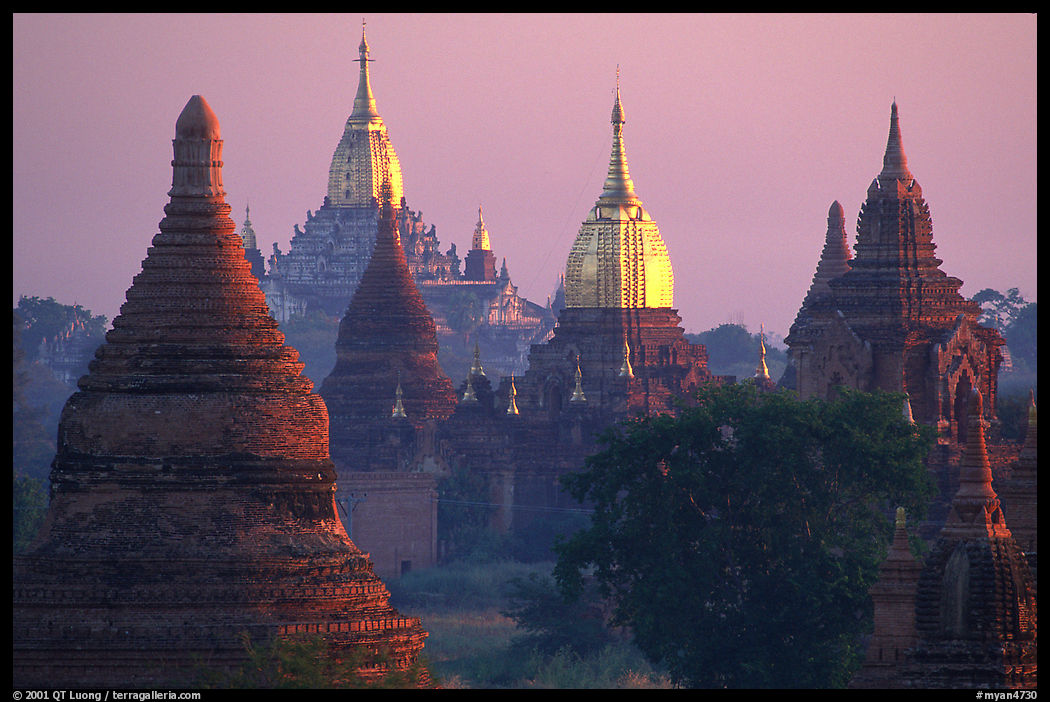 View from Mingalazedi. Bagan, Myanmar