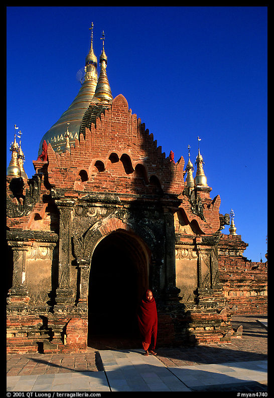 Dhammayazika Paya. Bagan, Myanmar