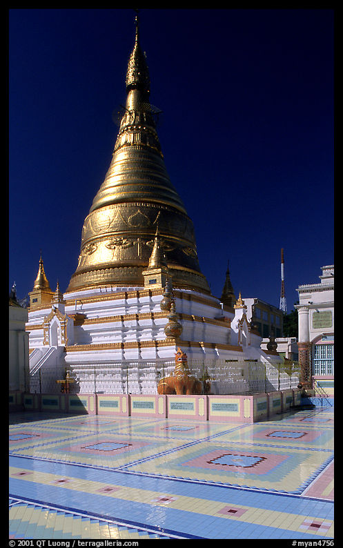 Sagaing Hill. Mandalay, Myanmar