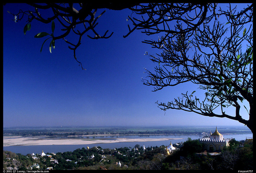Sagaing Hill. Mandalay, Myanmar