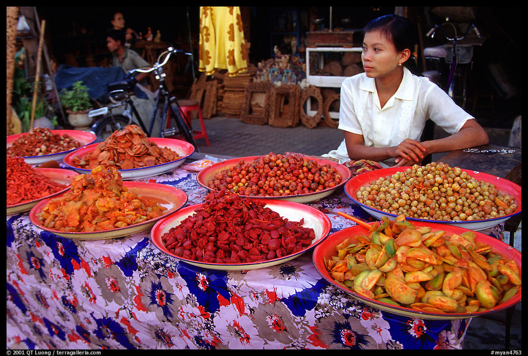 Food vendor. Mandalay, Myanmar