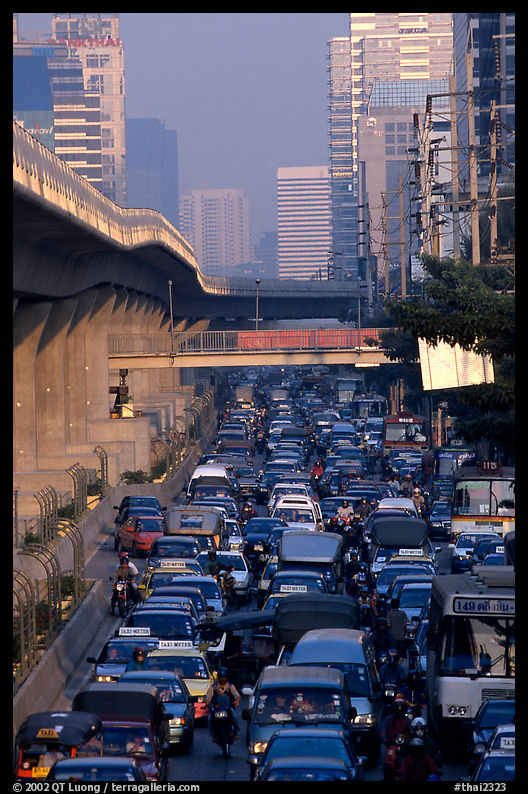 Rush hour. Bangkok, Thailand