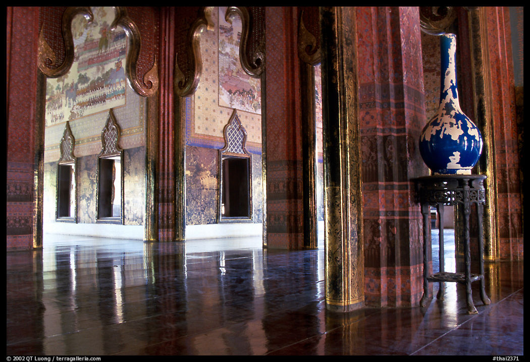 Palace interior. Muang Boran, Thailand