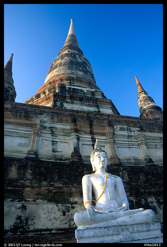 Wat Chai Mongkon. Ayuthaya, Thailand