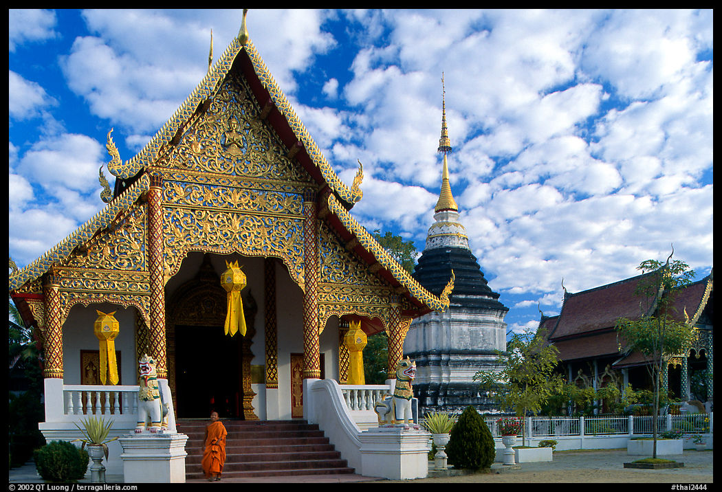 Wat Phan Tao. Chiang Mai, Thailand