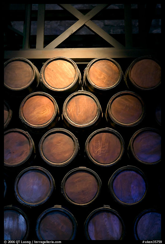 Barrels of gunpowder in the White House, Tower of London. London, England, United Kingdom