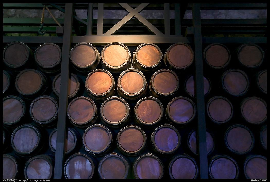 Barrels of gunpowder in the White House, Tower of London. London, England, United Kingdom