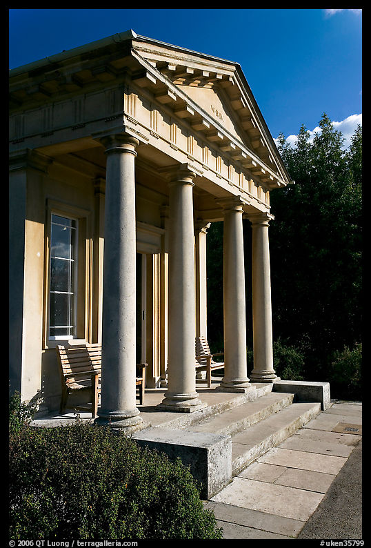 King William's temple. Kew Royal Botanical Gardens,  London, England, United Kingdom