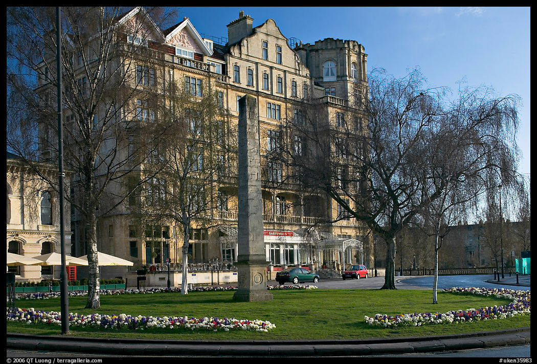 Orange Grove Plaza and Empire Hotel. Bath, Somerset, England, United Kingdom
