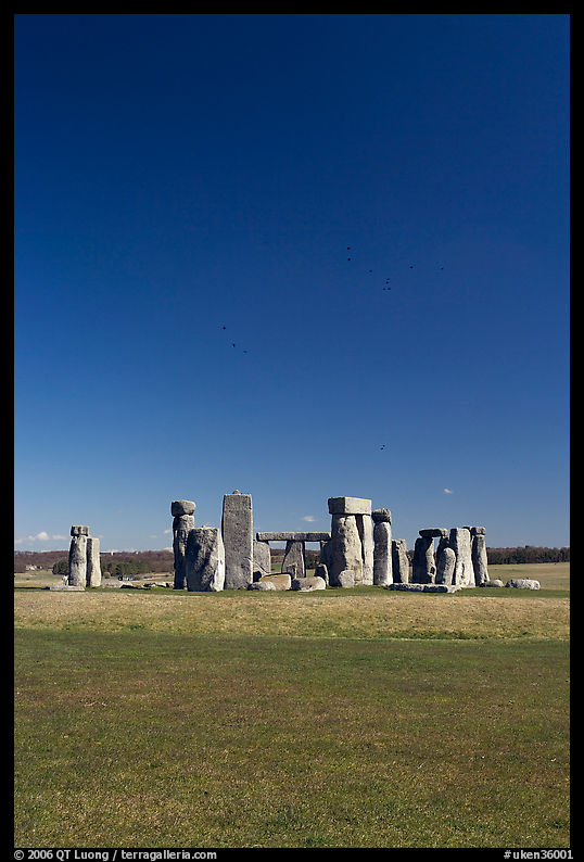 Stone circle, Stonehenge, Salisbury. England, United Kingdom